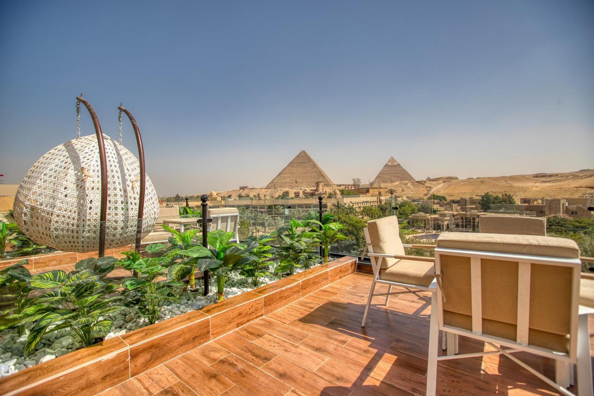 Gaia Pyramids Hotel Kafret el-Gabal 外观 照片