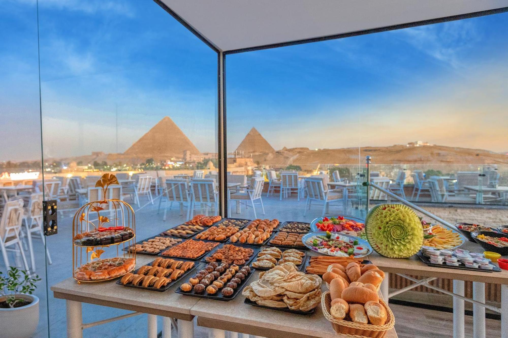 Gaia Pyramids Hotel Kafret el-Gabal 外观 照片