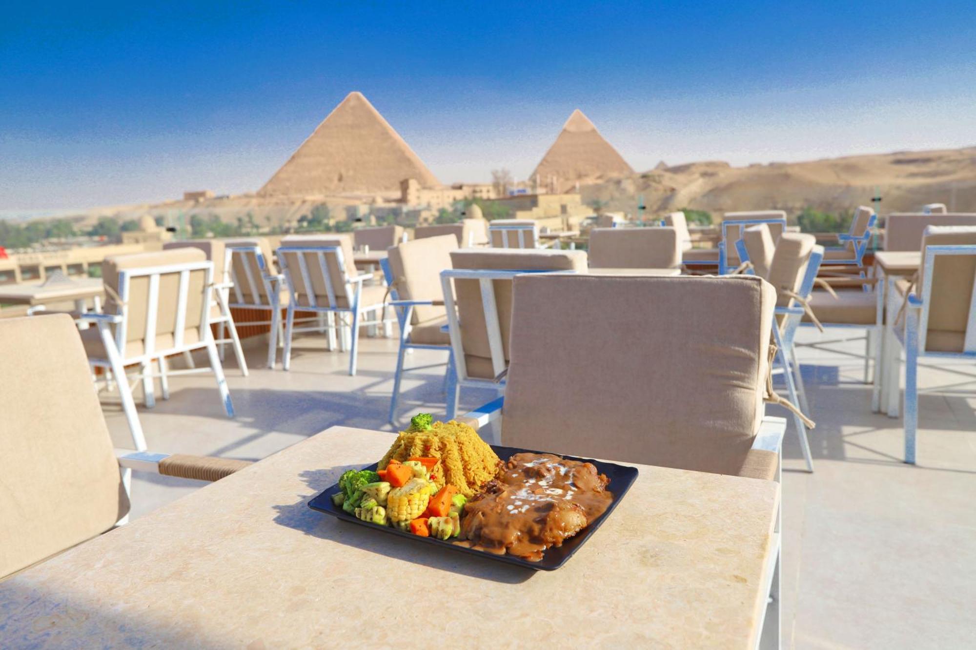 Gaia Pyramids Hotel Kafret el-Gabal 外观 照片
