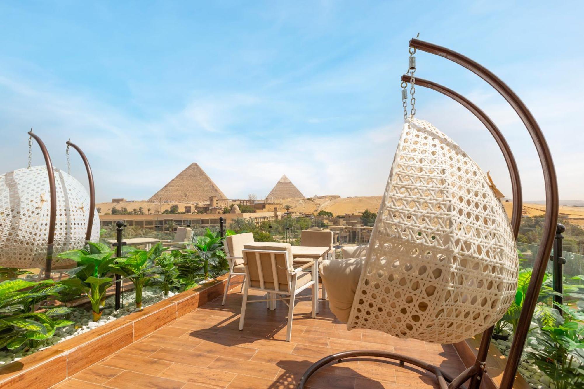 Gaia Pyramids Hotel Kafret el-Gabal 外观 照片