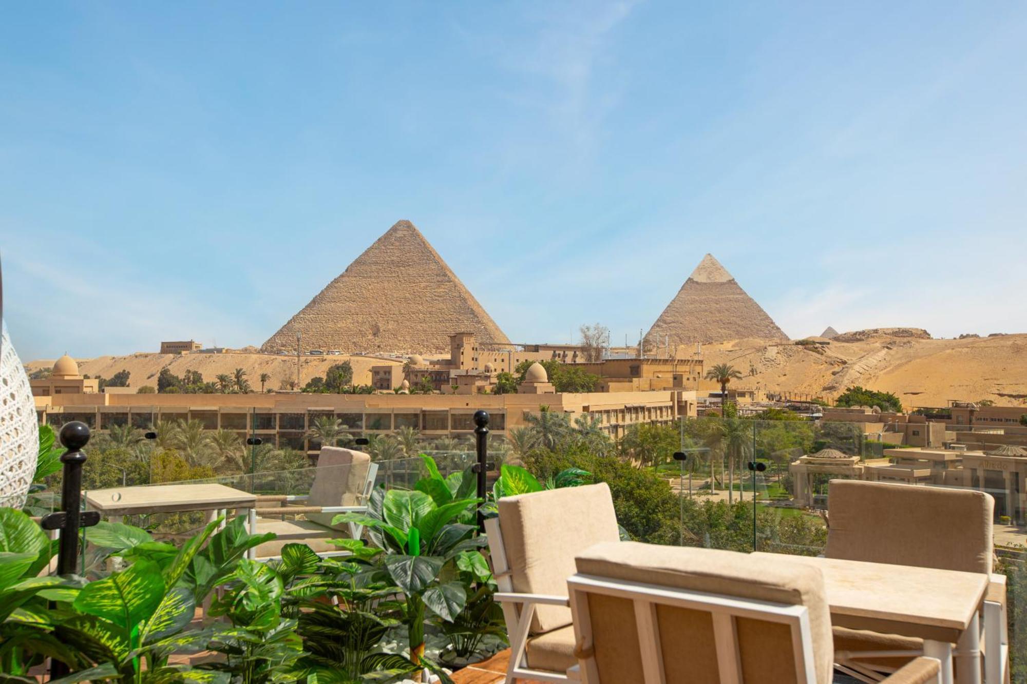 Gaia Pyramids Hotel Kafret el-Gabal 外观 照片