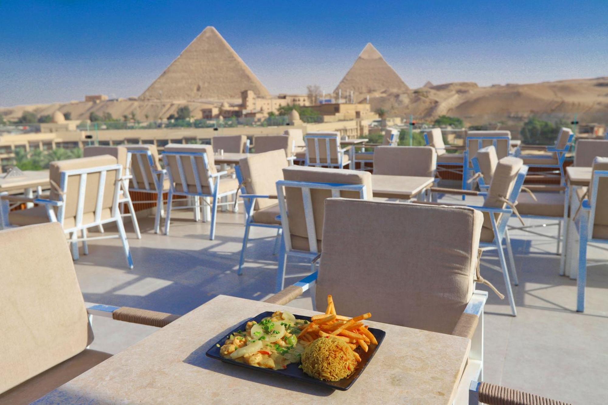 Gaia Pyramids Hotel Kafret el-Gabal 外观 照片