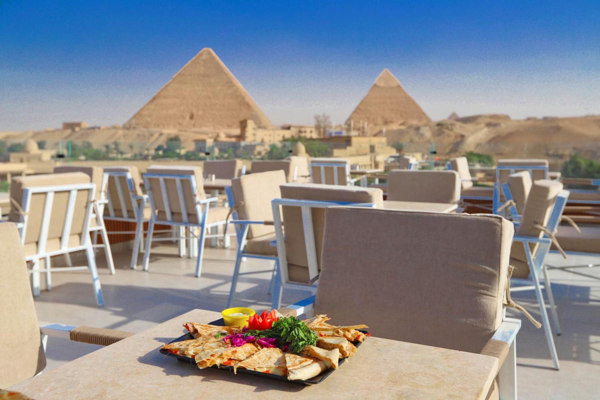 Gaia Pyramids Hotel Kafret el-Gabal 外观 照片
