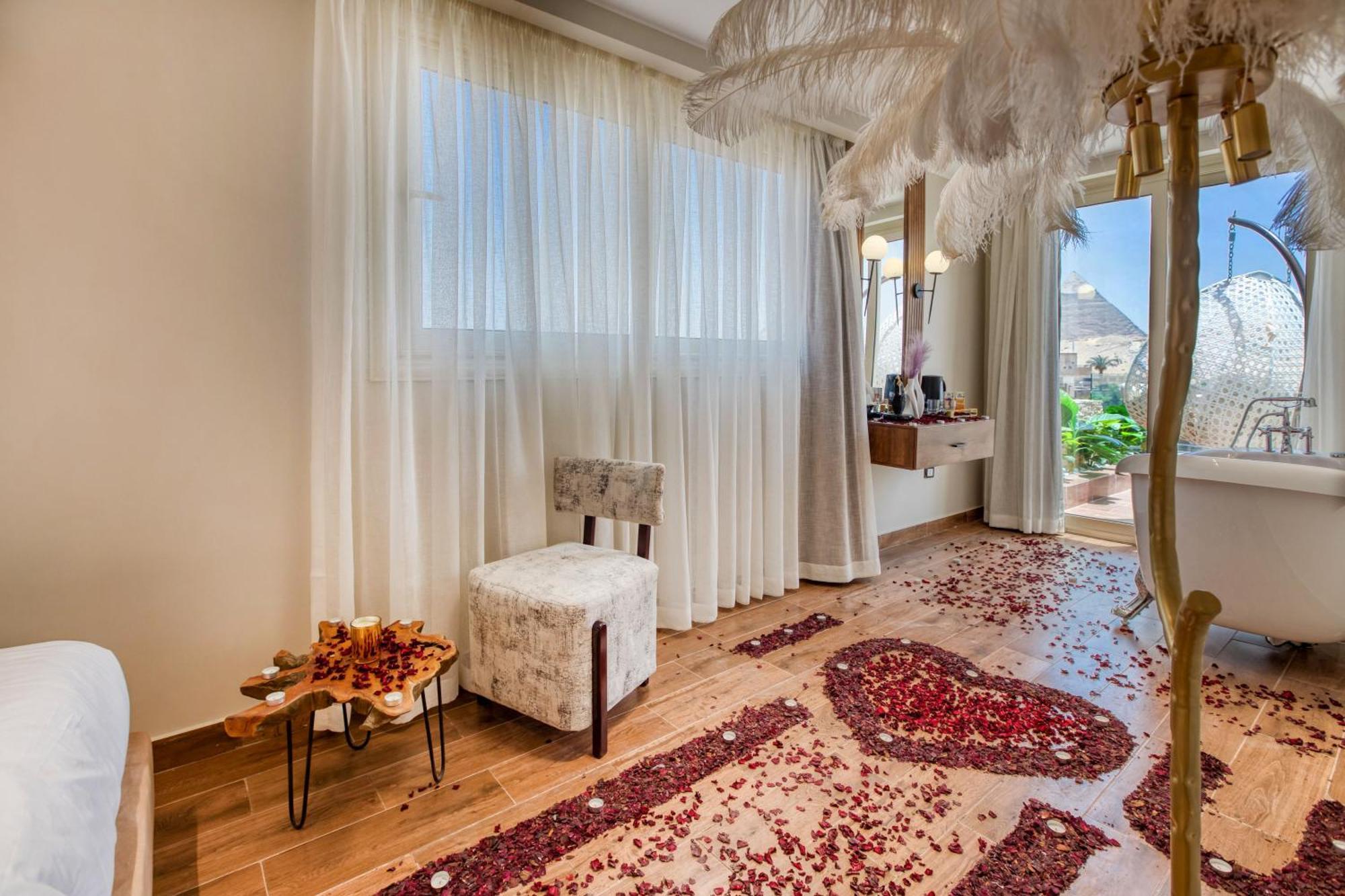Gaia Pyramids Hotel Kafret el-Gabal 外观 照片