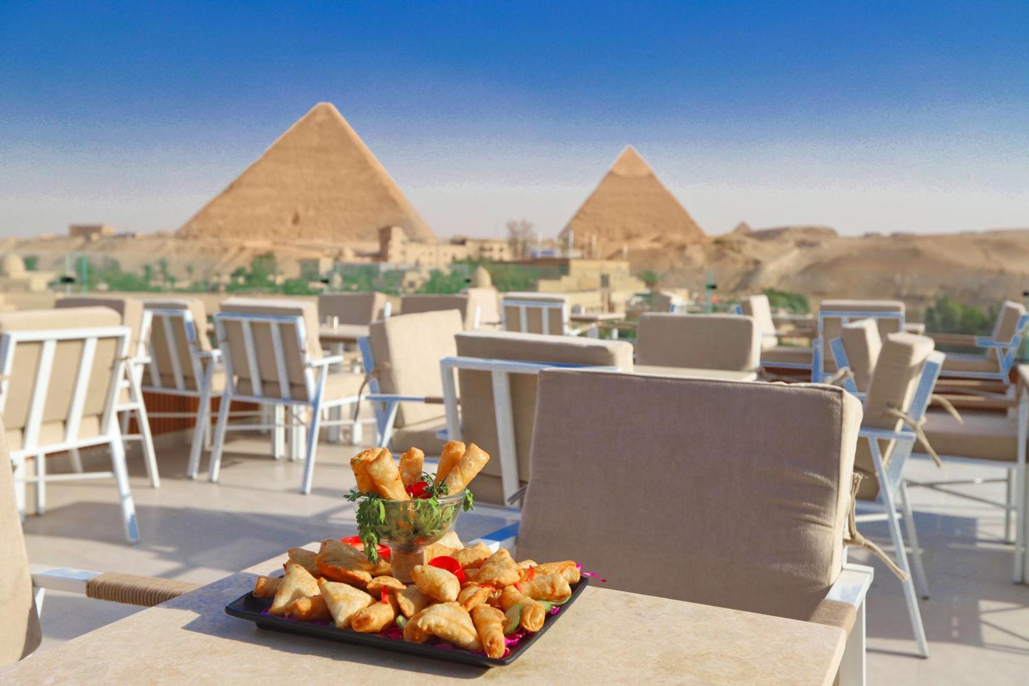 Gaia Pyramids Hotel Kafret el-Gabal 外观 照片
