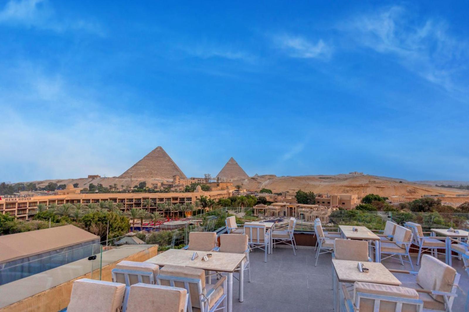 Gaia Pyramids Hotel Kafret el-Gabal 外观 照片
