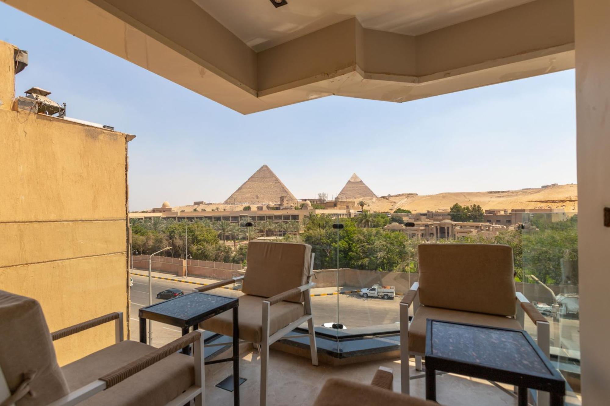 Gaia Pyramids Hotel Kafret el-Gabal 外观 照片
