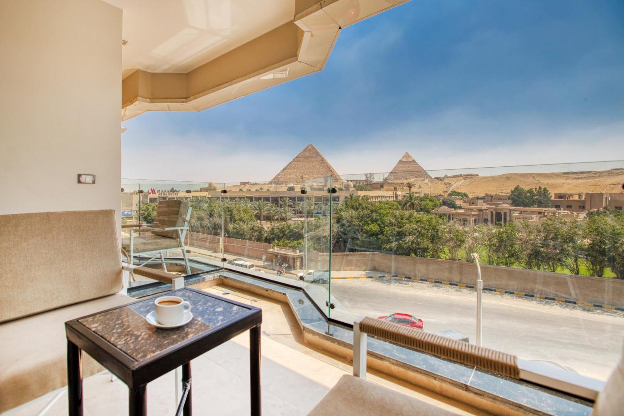 Gaia Pyramids Hotel Kafret el-Gabal 外观 照片